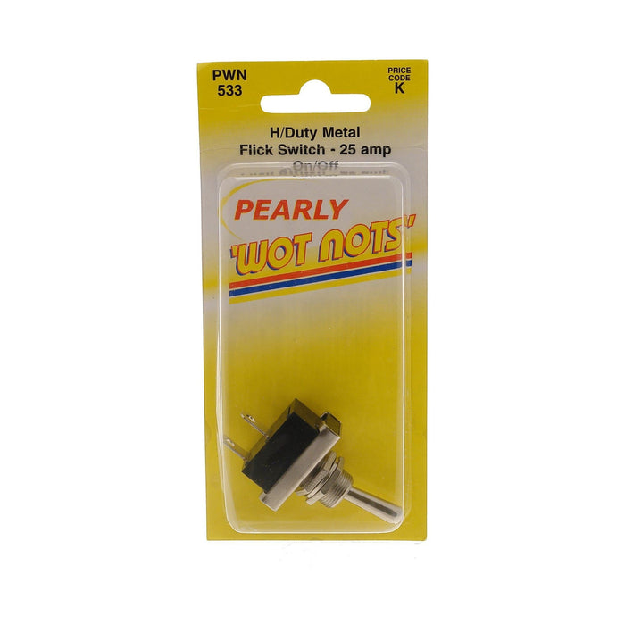 Wot-Nots Heavy Duty On/Off Flick Switch - Metal Pearl Automotive - Town Tools 