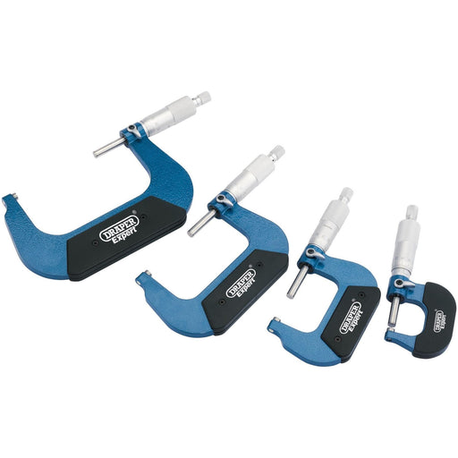 Draper Metric External Micrometer Set (4 Piece) 46607 Draper - Town Tools 