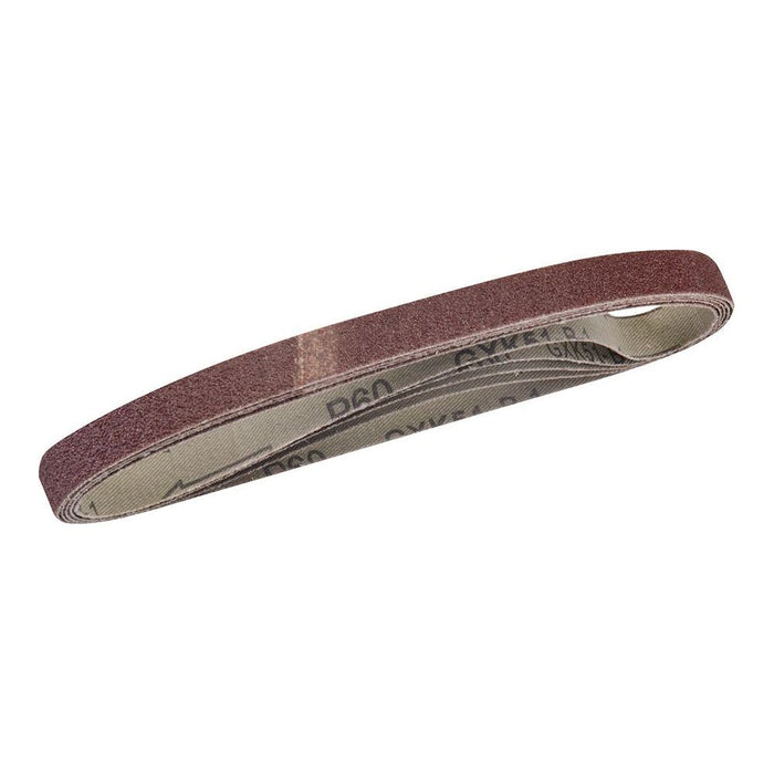 Silverline Sanding Belts 10 x 330mm 5pk 60 Grit Silverline - Town Tools 