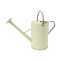Kent & Stowe Metal Watering Can Vintage Cream 9 litre