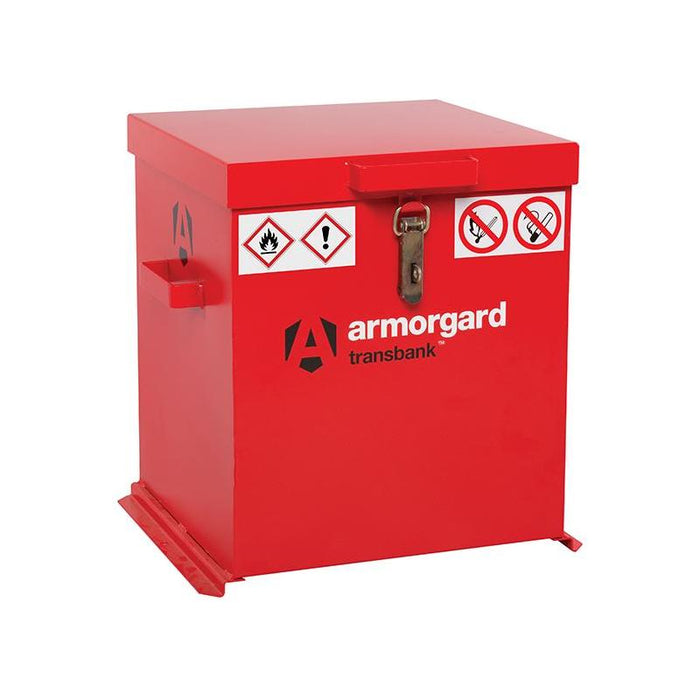 Armorgard TRB2 TransBank™ Hazard Transport Box 530 x 485 x 540mm Armorgard - Town Tools