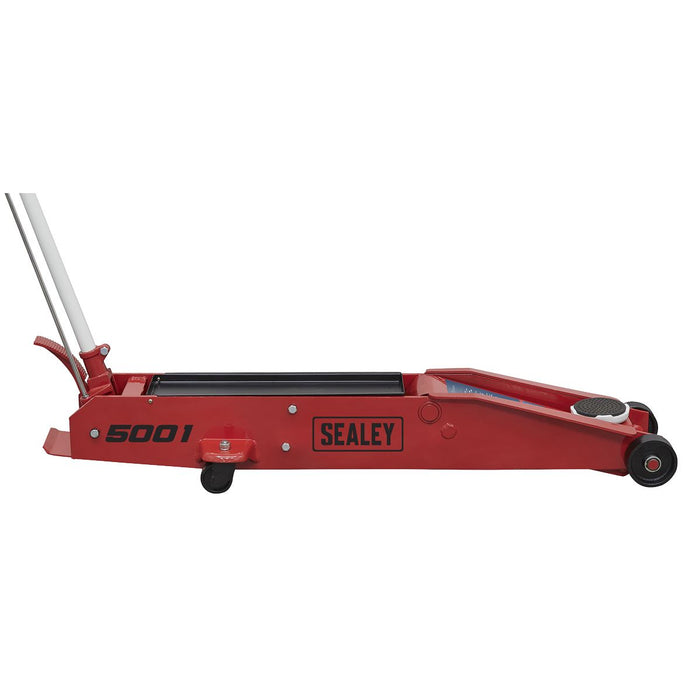 Sealey Premier Premier Long Reach Trolley Jack 5 Tonne 5001 Sealey Premier - Town Tools 