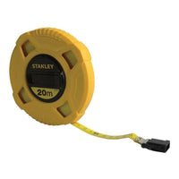 Stanley® Hand Tools Closed Case Fibreglass Long Tape 20m (Width 13mm)