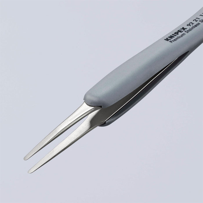 Draper Knipex 92 21 11 ESD Precision Tweezers with rubber handles ESD, 123mm Draper - Town Tools