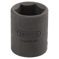 Draper Draper Expert HI-TORQ Impact Socket, 1/2" Sq. Dr., 22mm
