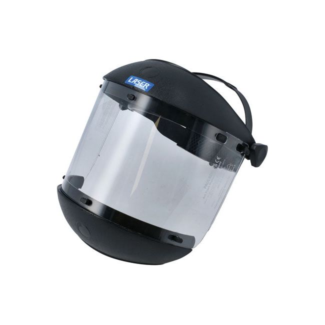 Laser Protective Arc Flash Face Shield c/w Chin Guard - 1000V rated - 8660 Laser - Town Tools