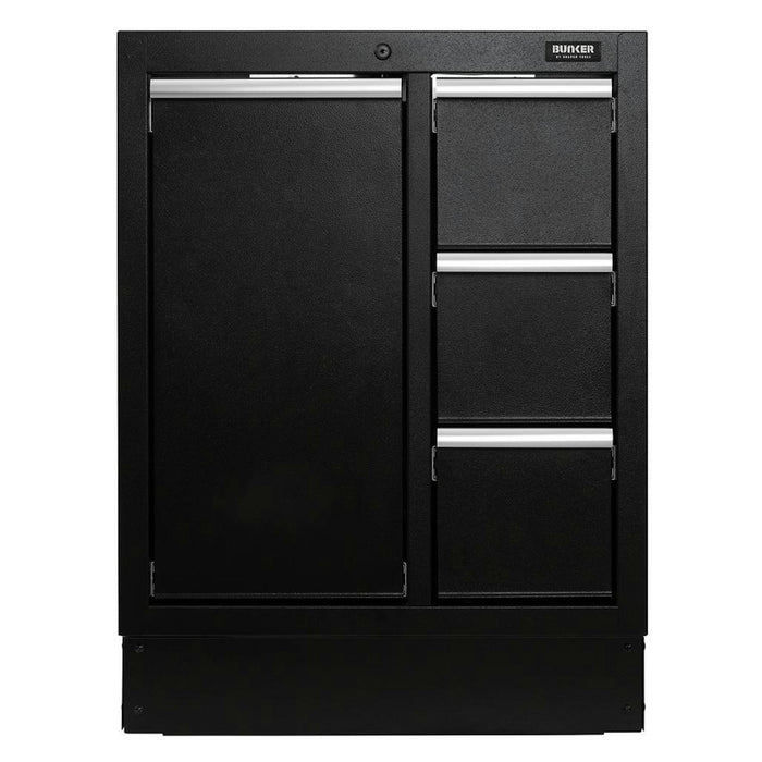 Draper BUNKER Modular Power Tool Base Cabinet, 4 Drawer, 680mm - MS400-PTBC