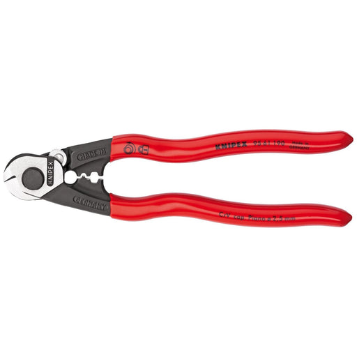 Draper Knipex Forged Wire Rope Cutters, 190mm 03047 Draper - Town Tools 