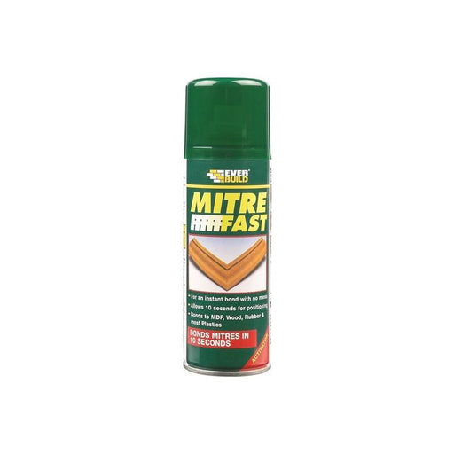 Everbuild Sika Mitre Fast Aerosol Activator 200ml Everbuild Sika - Town Tools