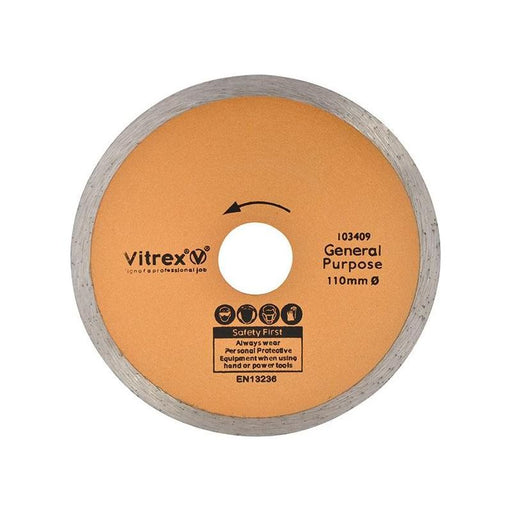 Vitrex Standard Diamond Blade 110mm Vitrex - Town Tools