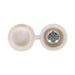 Sealey Numberplate Screw with Flip Cap 4.2 x 19mm White Pack of 50 NPW50 Sealey - Town Tools 