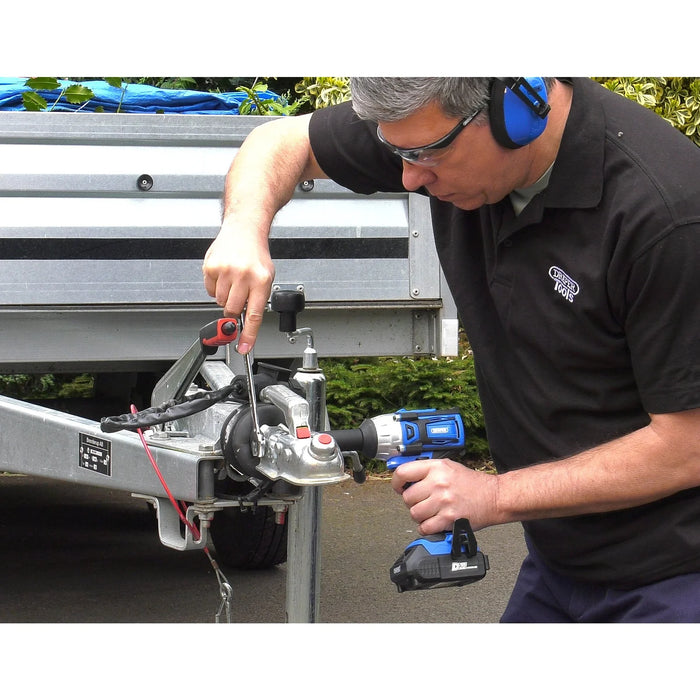 D20 20V Brushless Impact Wrench, 1/2" Sq. Dr., 250Nm (Sold Bare) - D20IW250