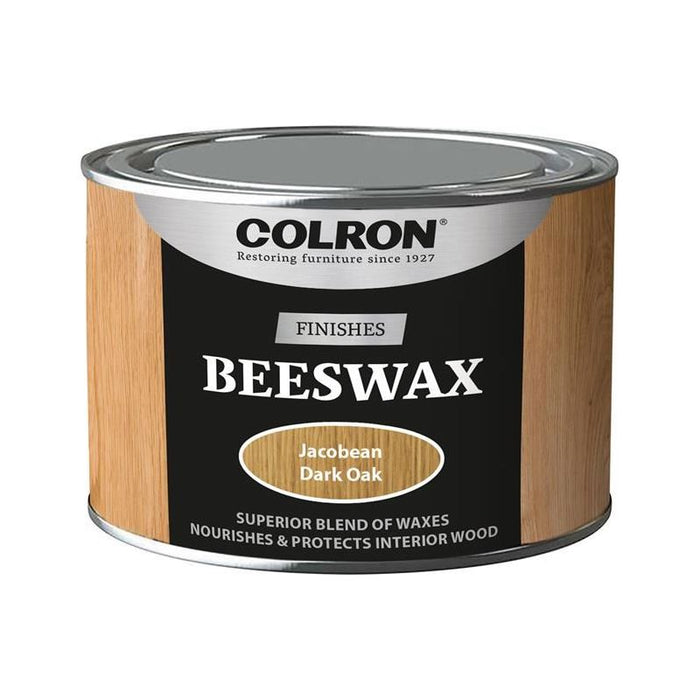 Ronseal Colron Refined Beeswax Paste Dark Oak 400g Ronseal - Town Tools