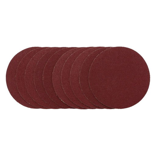 Draper Sanding Discs, 125mm, Hook & Loop, 80G (Pack of 10) 02694 Draper - Town Tools 