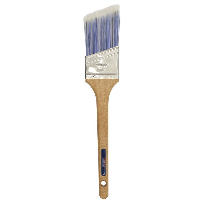 Sealey Wooden Handle Cutting-In Paint Brush 50mm SPBA50 Sealey - Town Tools 