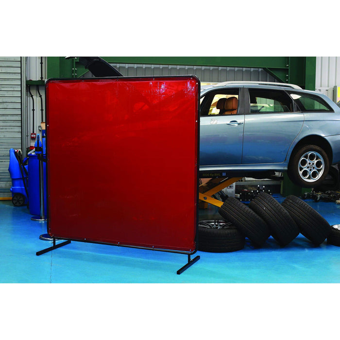 Laser Welding Screen/Curtain 1.74 x 1.74m 7321 Laser - Town Tools 