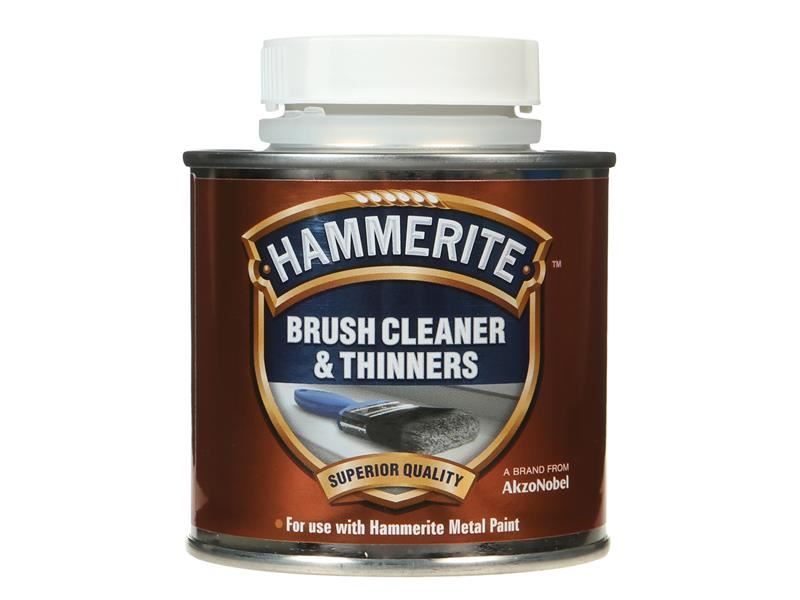 Hammerite Thinner & Brush Cleaner 250ml Hammerite - Town Tools