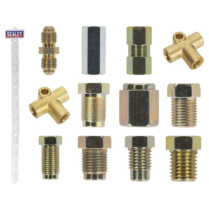 Sealey Clip Strip Deal - Brake Pipe Connectors BPCSET Sealey - Town Tools 