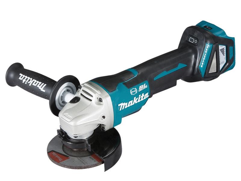 Makita DGA467Z Brushless LXT Paddle Switch Angle Grinder 115mm 18V Bare Unit Makita - Town Tools