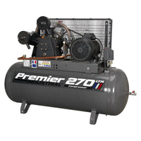 Sealey Air Compressor 270L Belt Drive 7.5hp 3ph SAC32775B