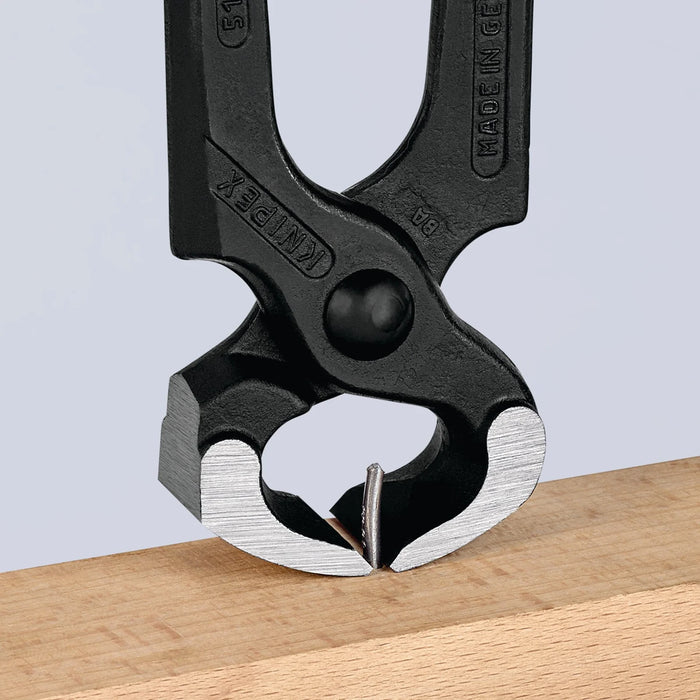 KNIPEX 51 01 210 SBE Hammerhead Style Carpenters' Pincers, 210mm - 51 01 210 SB
