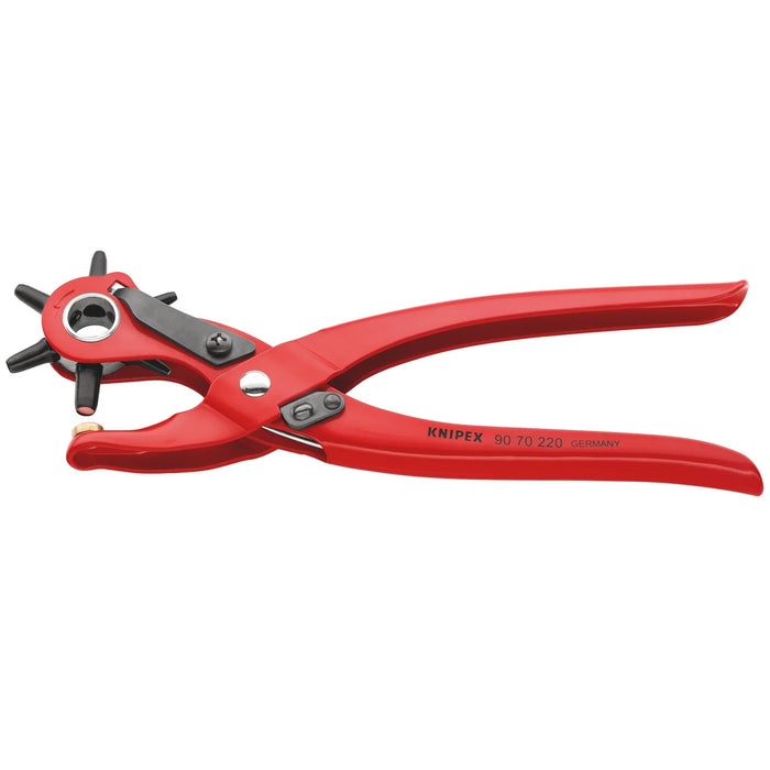 KNIPEX 90 70 220 SBE Revolving Punch Pliers, 220mm - 90 70 220 SB
