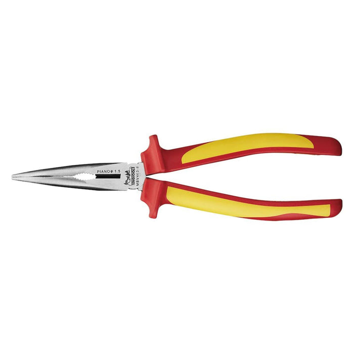 Teng Tools Insulated Long Nose Plier Bent 210mm Teng Tools - Town Tools 