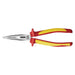 Teng Tools Insulated Long Nose Plier Bent 210mm Teng Tools - Town Tools 