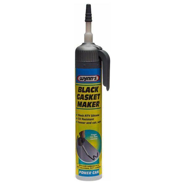 Wynns Black Gasket Maker 200ml 57680 for Filling & Bonding Instant Gasket Wynns - Town Tools 