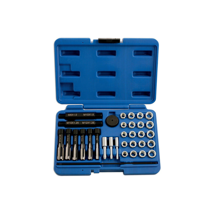 Laser Glow Plug Thread Repair Kit 33pc 5206 Laser - Town Tools 