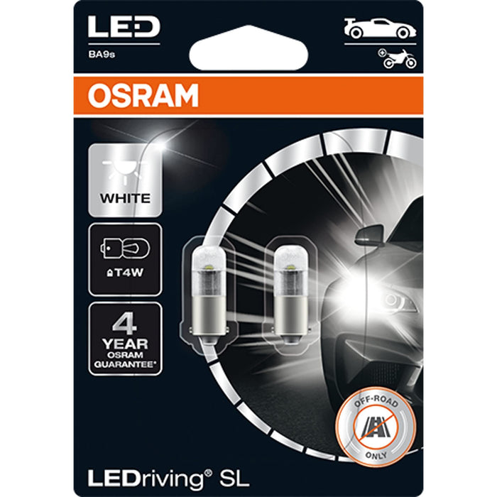 OSRAM LEDriving® SL, T4W, White 6000K, LED signal lamps, Off-road only Osram - Town Tools 