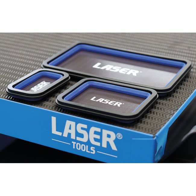 Laser Magnetic Parts Tray Set 3pc - 8755 Laser - Town Tools