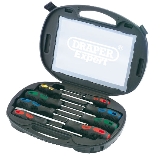 Draper Screwdriver Set in Case (8 Piece) 40002 Draper - Town Tools 