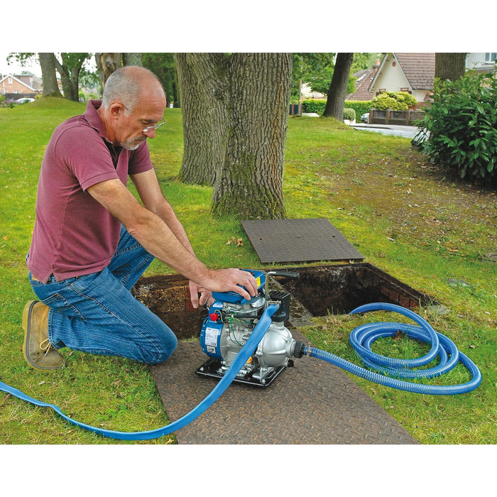 Draper Expert Petrol Water Pump, 85L/min, 2.5HP - PWP27