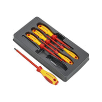 Knipex VDE Screwdriver Set, 6 Piece
