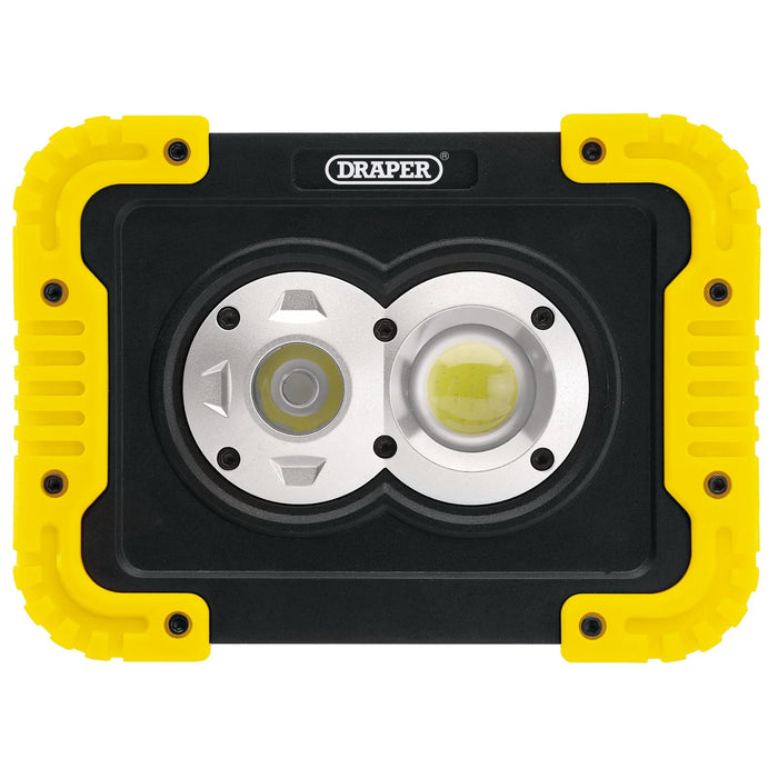Draper COB LED Rechargeable Work light, 10W, 750 Lumens - RFL/750