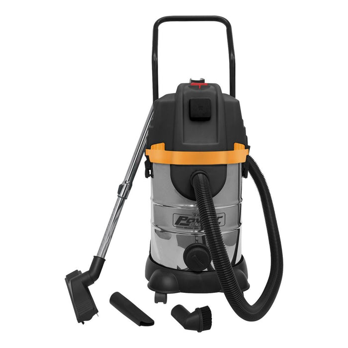 Sealey Vacuum Cleaner Cyclone Wet & Dry 30L Double Stage 1200W/230V PC300BL Sealey - Town Tools 