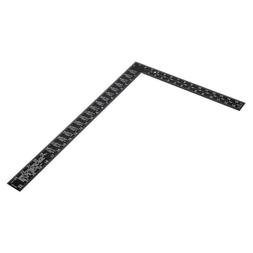 Faithfull Black Steel Roofing Square 400 x 600mm (16 x 24in) Faithfull - Town Tools