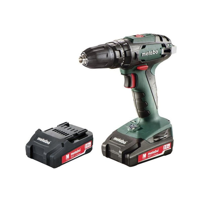 Metabo SB 18 Combi Hammer Drill 18V 2 x 2.0Ah Li-ion Metabo - Town Tools