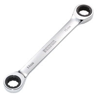 Draper Draper HI-TORQ Metric Double Ratchet Ring Spanner, 14 x 15mm