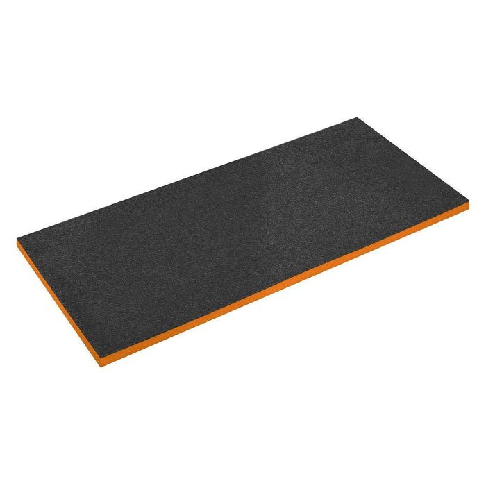 Sealey Easy Peel Shadow Foamï Orange/Black 1200 x 550 x 30mm SF30OR Sealey - Town Tools 