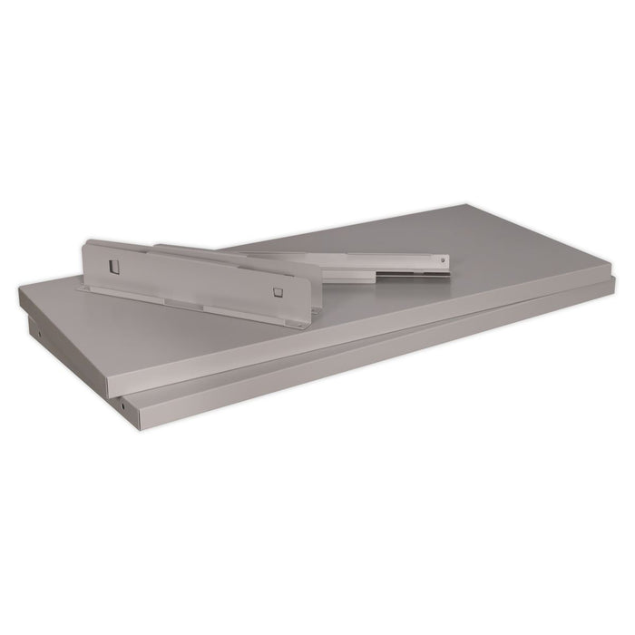 Premier Industrial Shelf for Industrial Cabinets - Pack of 2 Sealey Premier Industrial - Town Tools 
