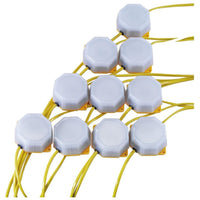 Draper SMD LED Festoon String Lights, 4W, 3,800 Lumens, 22m (Set of 10) 90094