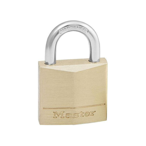 Master Lock Solid Brass 30mm Padlock 4-Pin Master Lock - Town Tools