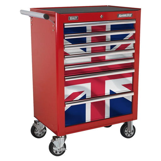 Sealey Union Jack Graphics 7 Drawer Rollcab Kit AP26479TUJ Sealey - Town Tools 