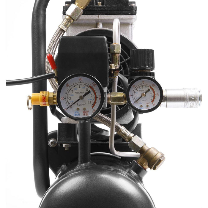 Sealey Low Noise Air Compressor 6L Direct Drive 0.7hp SAC0607S Sealey - Town Tools 