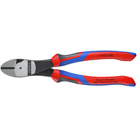 KNIPEX 74 02 200 High Leverage Diagonal Cutter, 200mm - 74 02 200 SB