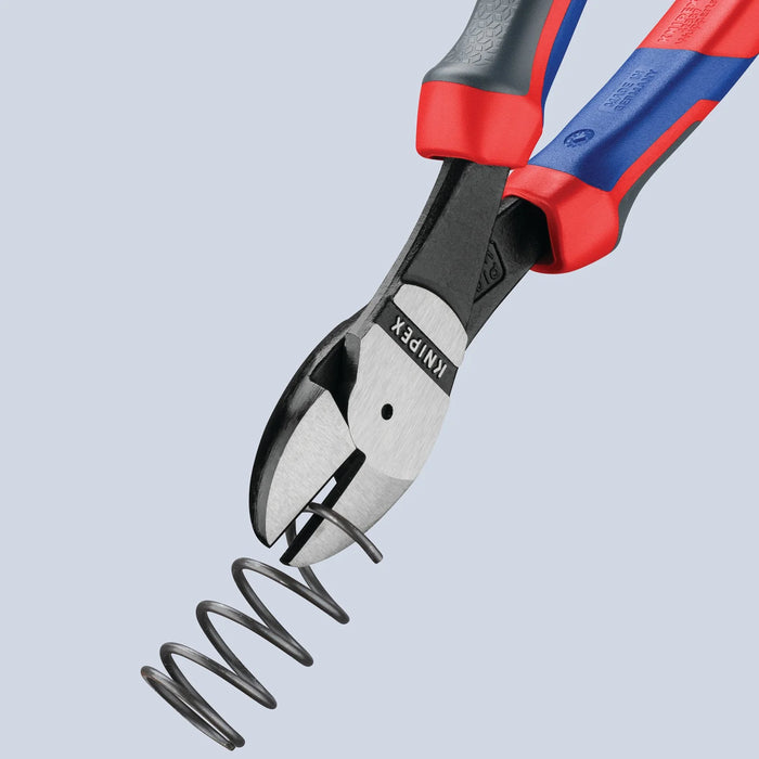 KNIPEX 74 02 200 High Leverage Diagonal Cutter, 200mm - 74 02 200 SB
