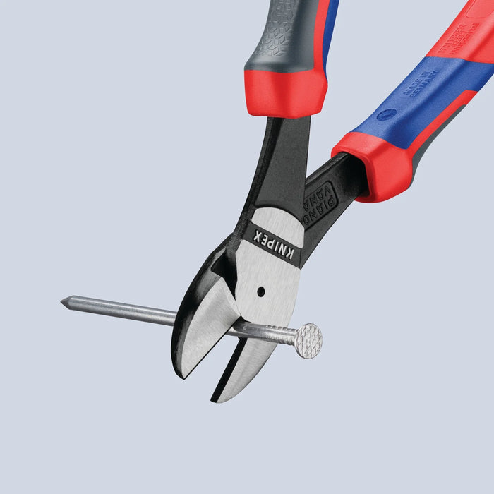 KNIPEX 74 02 200 High Leverage Diagonal Cutter, 200mm - 74 02 200 SB