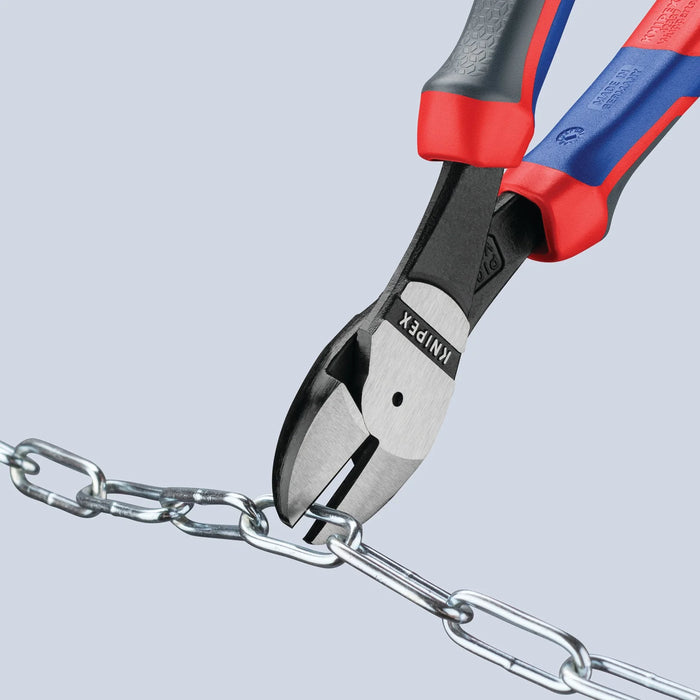 KNIPEX 74 02 200 High Leverage Diagonal Cutter, 200mm - 74 02 200 SB